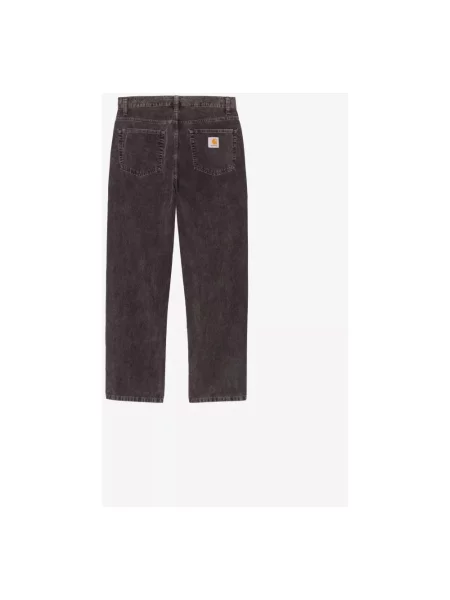 Jeansy Carhartt Wip fioletowe