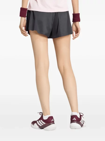 Tricou Adidas cu broderie cu dungi tenis negru