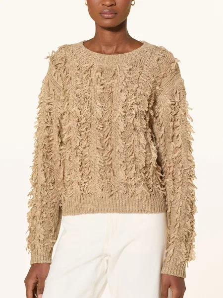 Oui Svetr světle hnědá