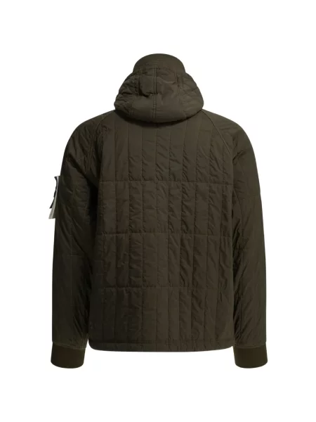 Geacă Stone Island cu strasuri gri