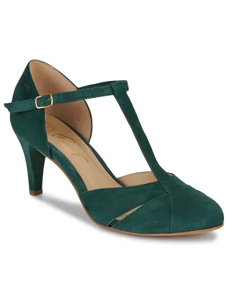 Pantofi Betty London verde