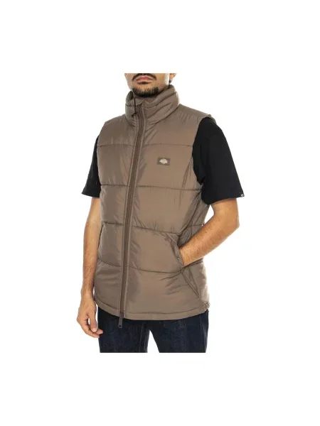 Kamizelka Dickies bez rękawów brązowa