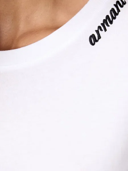 Armani Exchange тениска дамска от бяло