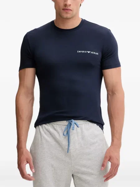 Cămașă Emporio Armani albastru