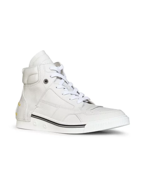 Sneakersy Fendi skórzane białe
