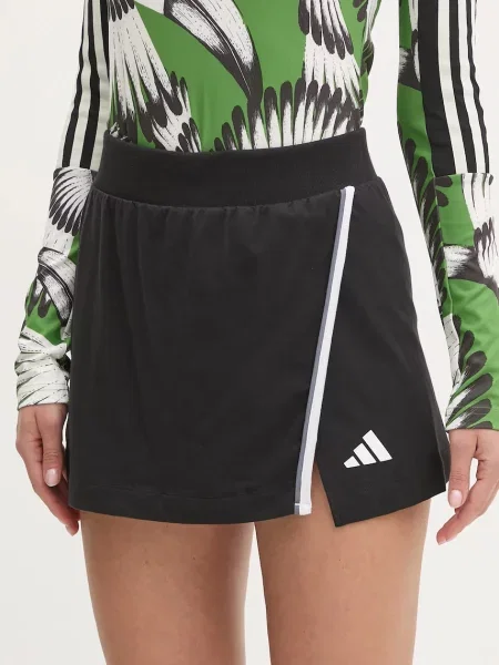 Пола adidas W CB Color Pop къса разкроена черно