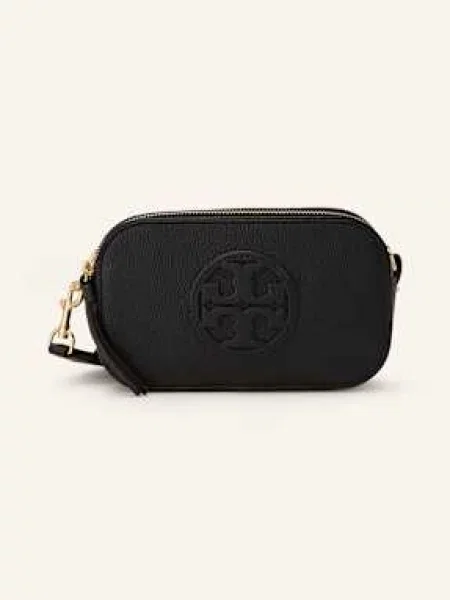 Torebka crossbody Tory Burch skórzana biznesowa czarna