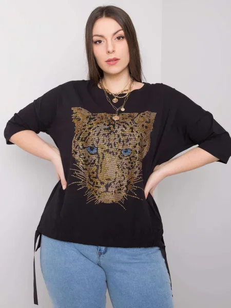 Bluza Fashionhunters črna