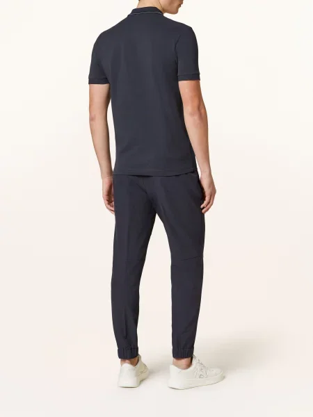 BOSS Green polo Paule 4 niebieska