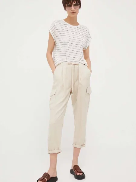 Hlače Pepe Jeans JYNX bež
