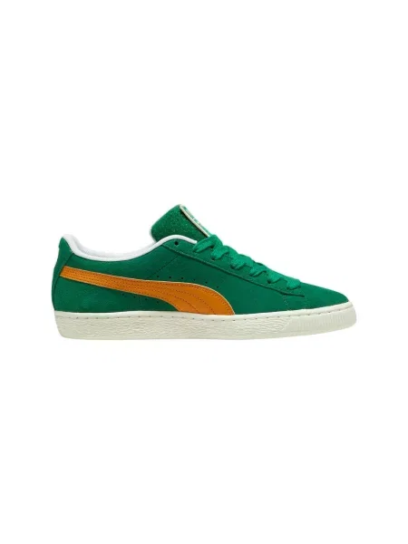 Semišové tenisky Puma Suede zelená