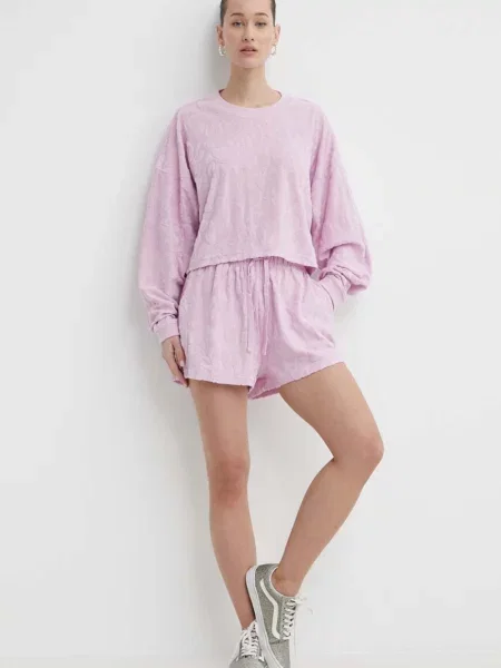 Billabong bluza Loosen Up wzorzysta fioletowy