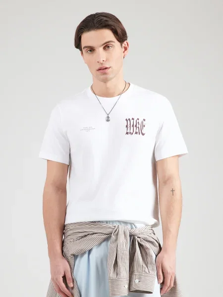 Nike Sportswear Tricou WE FLOAT ciocolatiu alb