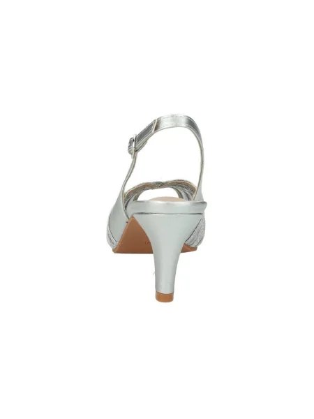 Pantofi Prestigio argintiu