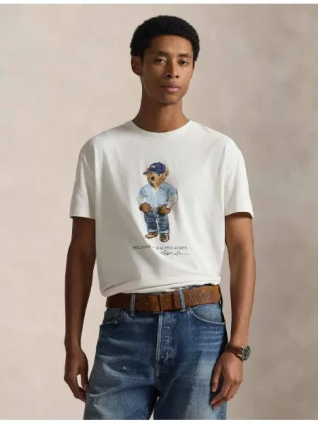 POLO RALPH LAUREN Tricou alb