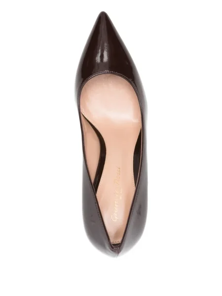 Pantofi cu toc Gianvito Rossi din piele maro