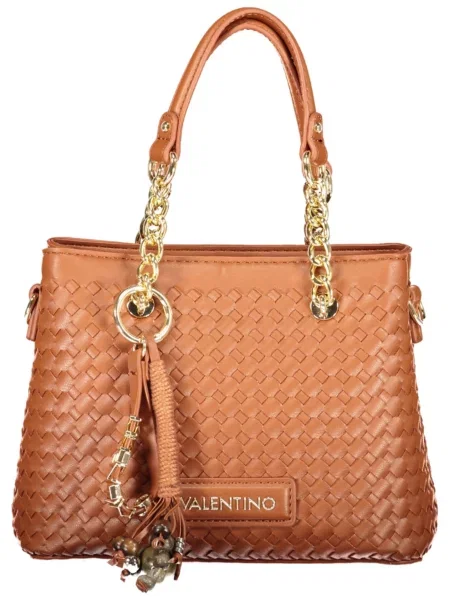 Geantă Valentino din piele maro