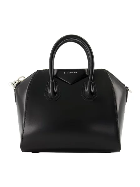 Mała mały torebka skórzana Givenchy Antigona elegancka czarna