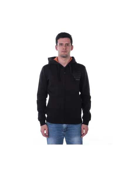Bluza rozpinana Emporio Armani Ea7 czarna