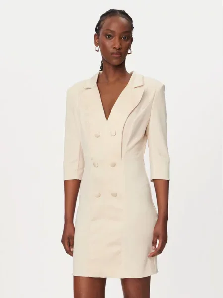 Rinascimento Rochie cocktail bej