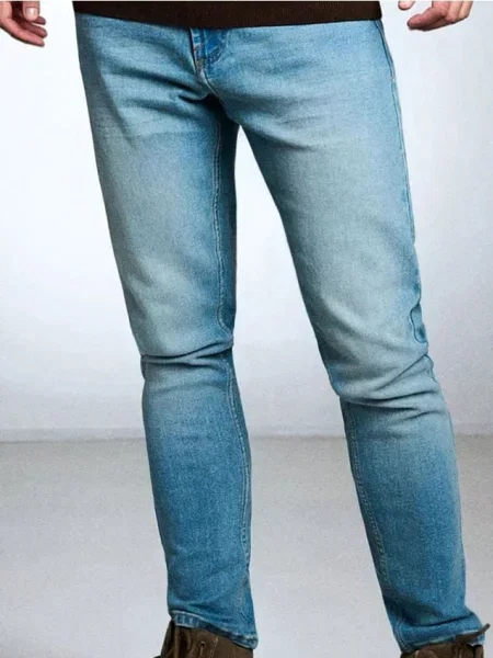 Sinsay Jeansy slim fit niebieski