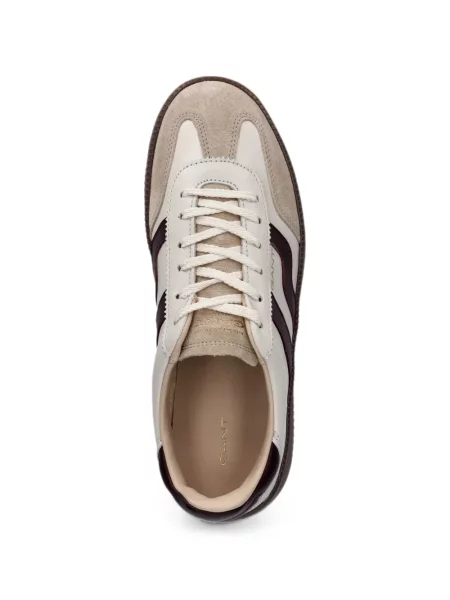 Sneakerși Gant cu platformă alb