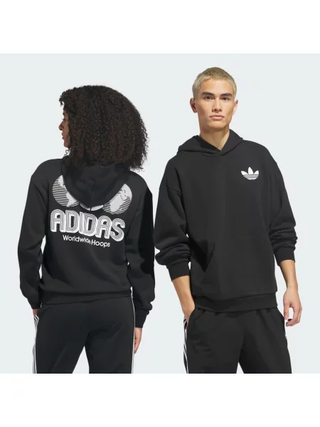 Adidas Originals bluza World Wide Hoops czarna