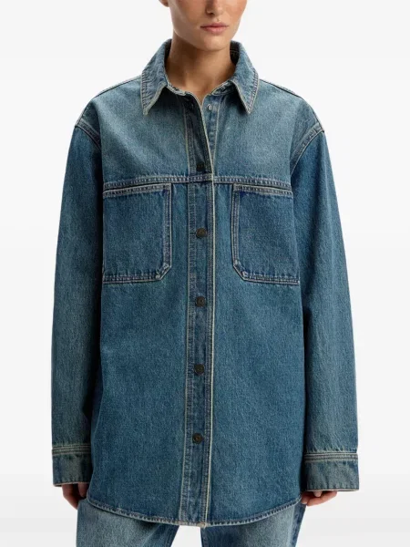 Koszula dżinsowa 12 Storeez niebieska