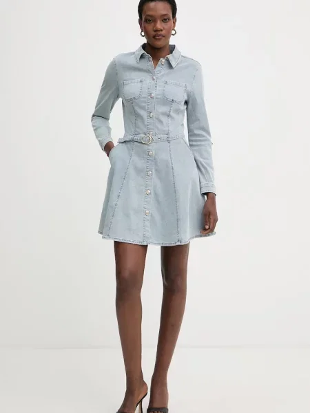 Morgan сукня-сорочка джинсова