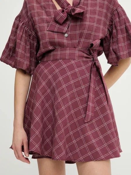 Answear.LAB spódnica bordowa