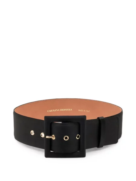 Cu centură curea Carolina Herrera cu cataramă negru