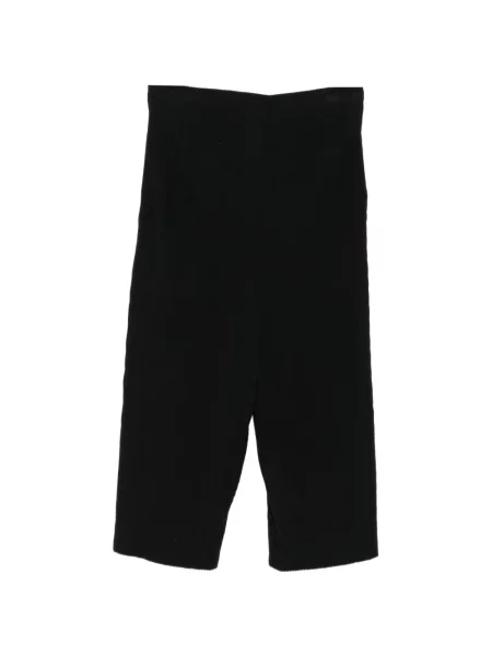 Pantaloni Y's tricotate negru
