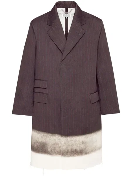 Palton Maison Margiela cu imagine negru