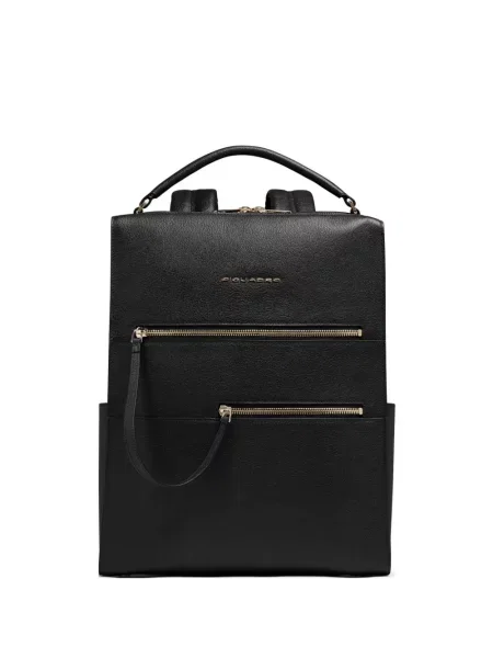 Rucsac Piquadro din piele negru