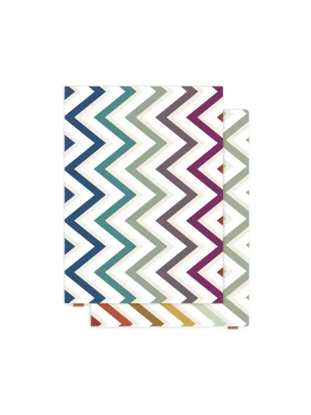 Wielobarwność szal Missoni Home biała