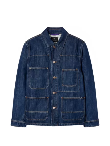 Geacă de blugi Ps Paul Smith albastru