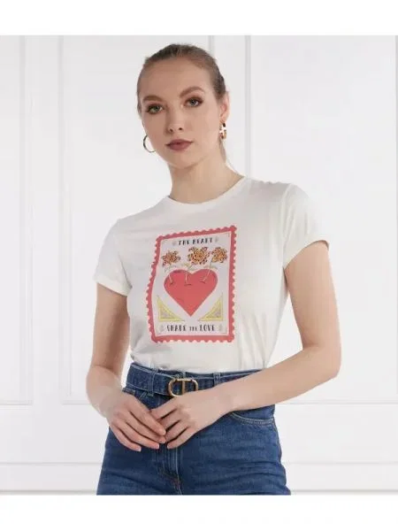 TWINSET Tricou alb