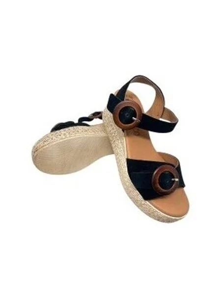 Espadrilky Eva Frutos čierna