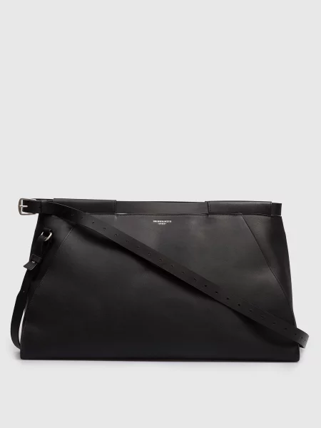 Шкіряна сумка Sylvia Ann Demeulemeester чорна