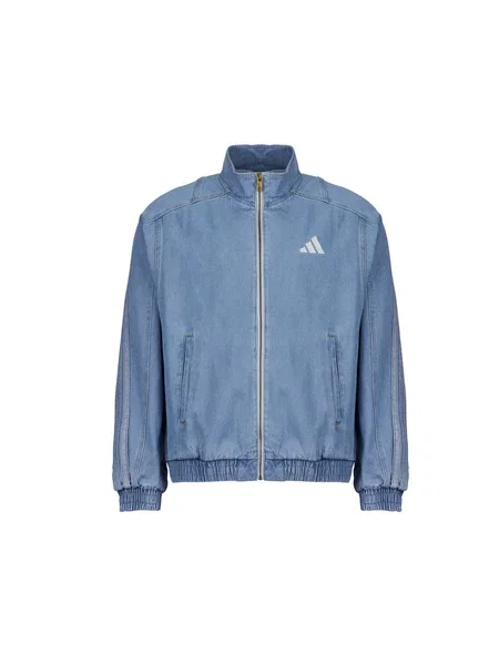 Tek kavbojke s širokimi hlačnicami Adidas modra