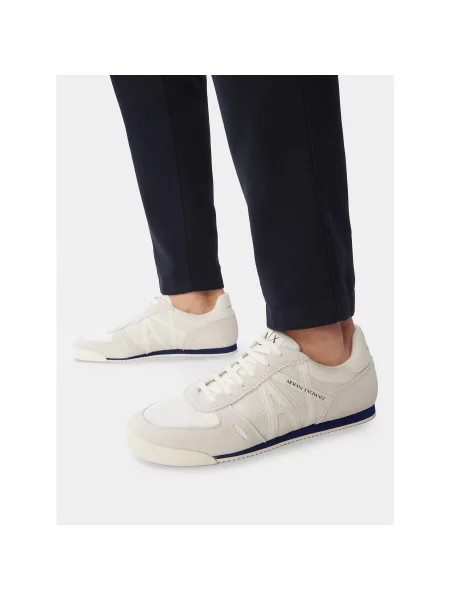Sneakersy Armani Exchange Krémová