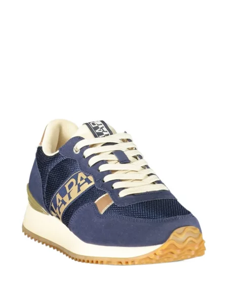 Sneakerși Napapijri cu imagine albastru