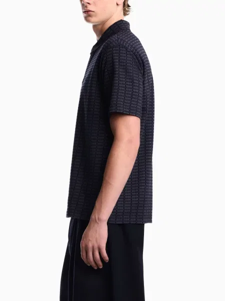 Поло Emporio Armani синее