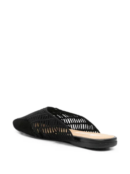 Papuci tip mules Patrizia Pepe negru