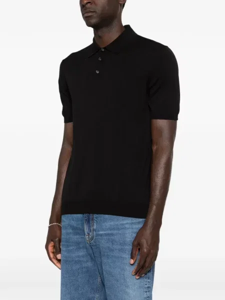 Tricou polo Zanone negru