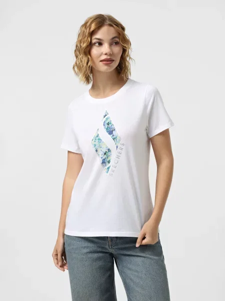 Футболка Skechers белая