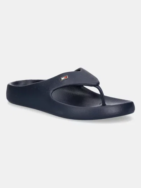 Japonke Tommy Hilfiger TH COMFORT BEACH SANDAL mornarsko modra