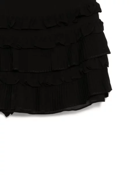 Fusta mini Cynthia Rowley negru