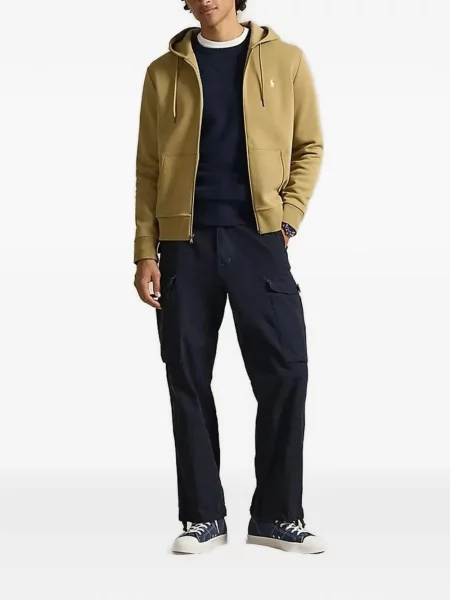 Pantaloni scurți Polo Ralph Lauren cu autograf albastru