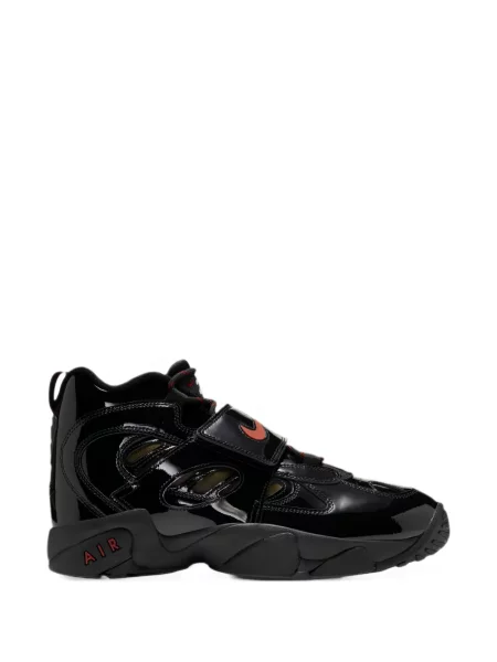 Trčanje kožne tenisice Nike Air Max 90 s cvjetnim printom crna